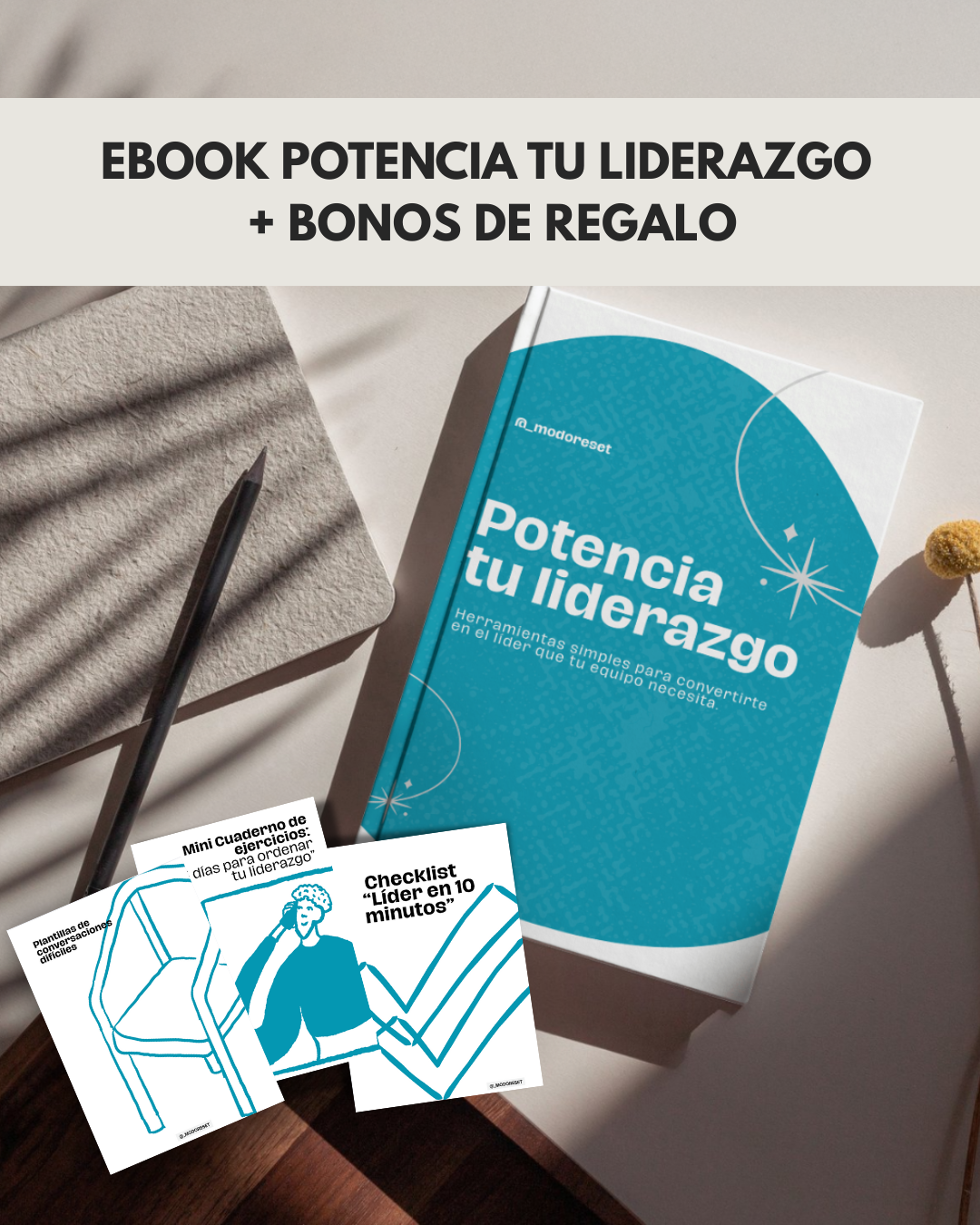 ✅ Potencia tu liderazgo: Herramientas simples para convertirte en el líder que tu equipo necesita