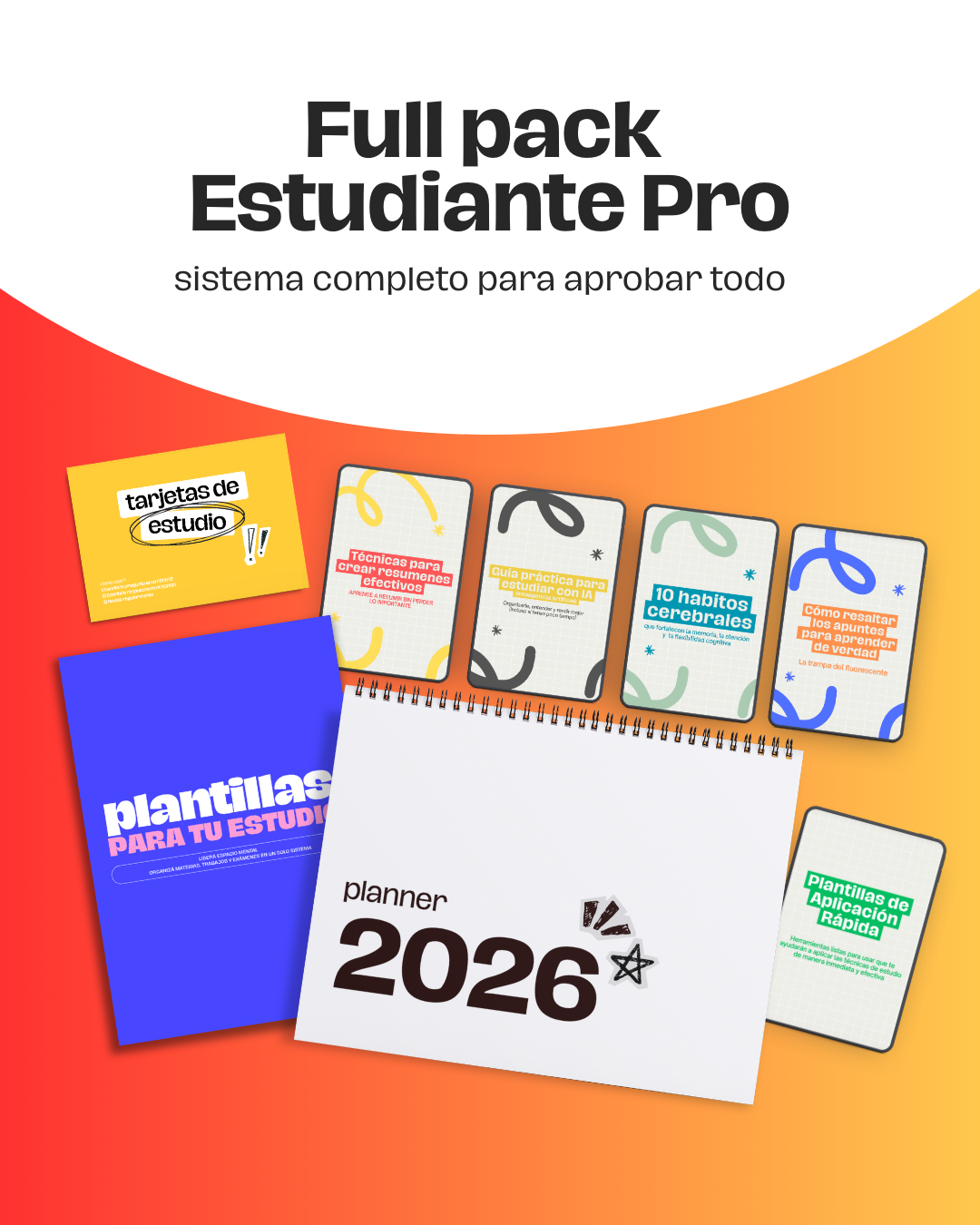 ⭐ FULL PACK – ESTUDIANTE PRO
