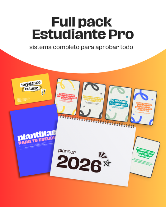 ⭐ FULL PACK – ESTUDIANTE PRO
