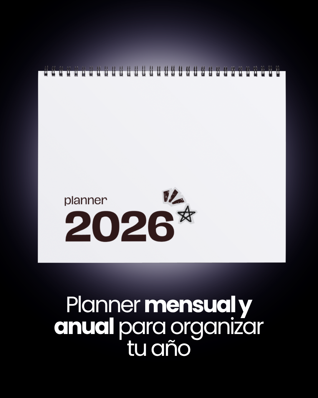 Planner MENSUAL 2026 Estudiantes: Planifica mes a mes tu año académico y más  📅