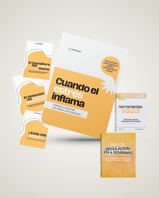 🥑 Cuando el estrés inflama: cómo regular el estrés y desinflamar el cuerpo + BONOS GRATIS