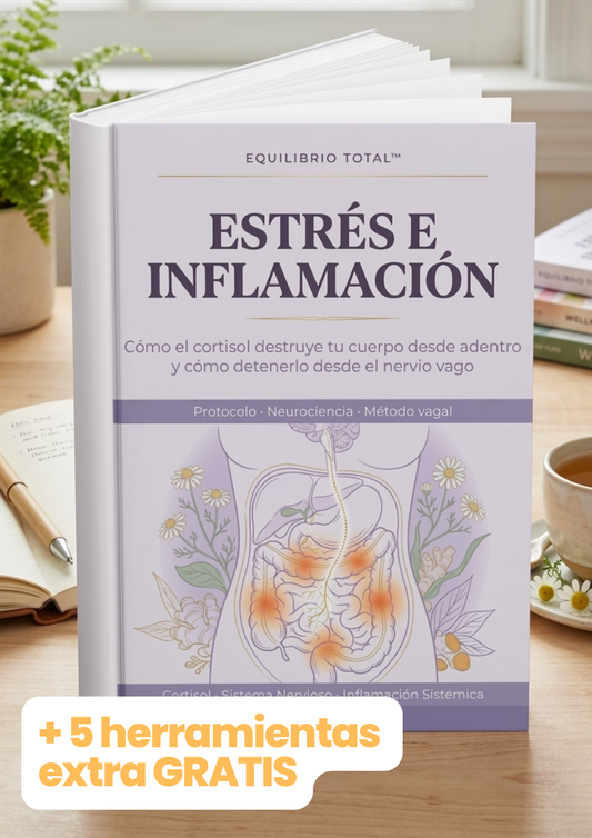 🥑 Estres e inflamacion: cómo regular el estrés y desinflamar el cuerpo + BONOS GRATIS